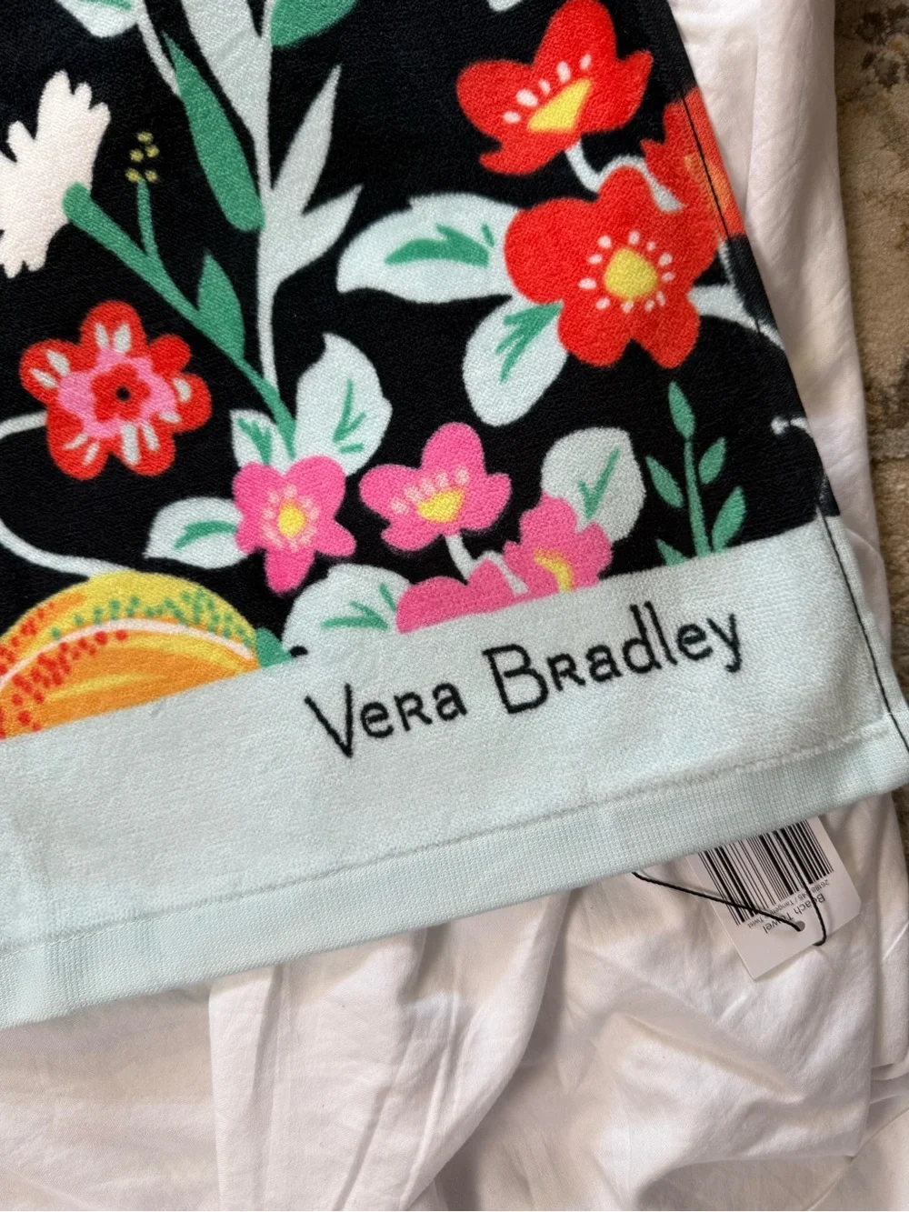 NWT Vera Bradley Tangerine Twist Beach Towel RETIRED Last One!!